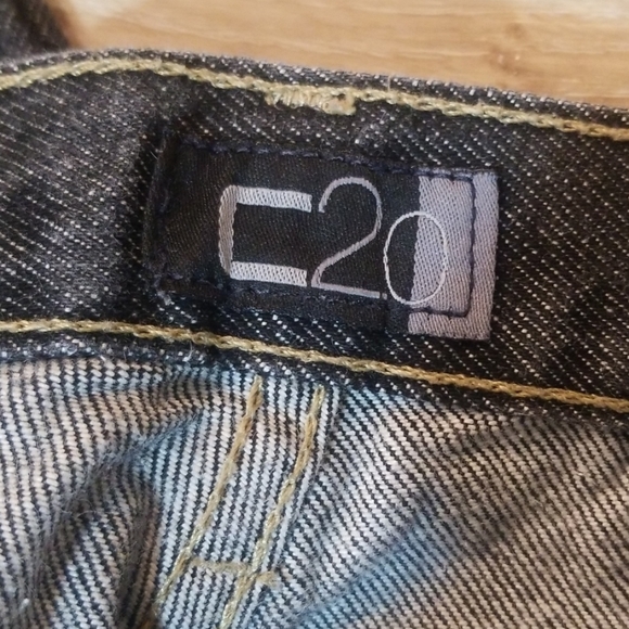 C20 Men's Black Wash Jean's 36 X 32 (M30) - Picture 3 of 5